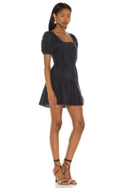 LoveShackFancy X REVOLVE Stern Dress Black 8 LoveShackFancy X REVOLVE Stern Dress Black -LoveShackFancy Shop LESH WD454 V2