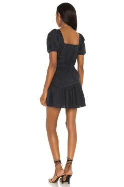 LoveShackFancy X REVOLVE Stern Dress Black 9 LoveShackFancy X REVOLVE Stern Dress Black -LoveShackFancy Shop LESH WD454 V3