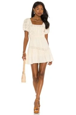 LoveShackFancy X REVOLVE Stern Dress Black 10 LoveShackFancy X REVOLVE Stern Dress Black -LoveShackFancy Shop LESH WD455 V1