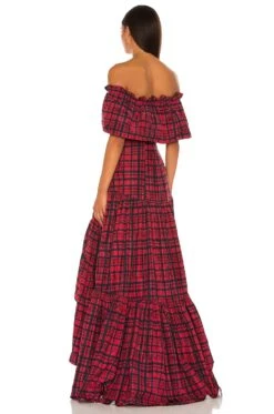 LoveShackFancy Martini Dress Moody Ruby 7 LoveShackFancy Martini Dress Moody Ruby -LoveShackFancy Shop LESH WD494 V3