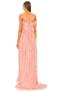 LoveShackFancy Katrina Dress Sunrise Sorbet -LoveShackFancy Shop LESH WD599 V3