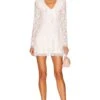 LoveShackFancy X REVOLVE Athala Mini Dress True White -LoveShackFancy Shop LESH WD646 V1 1