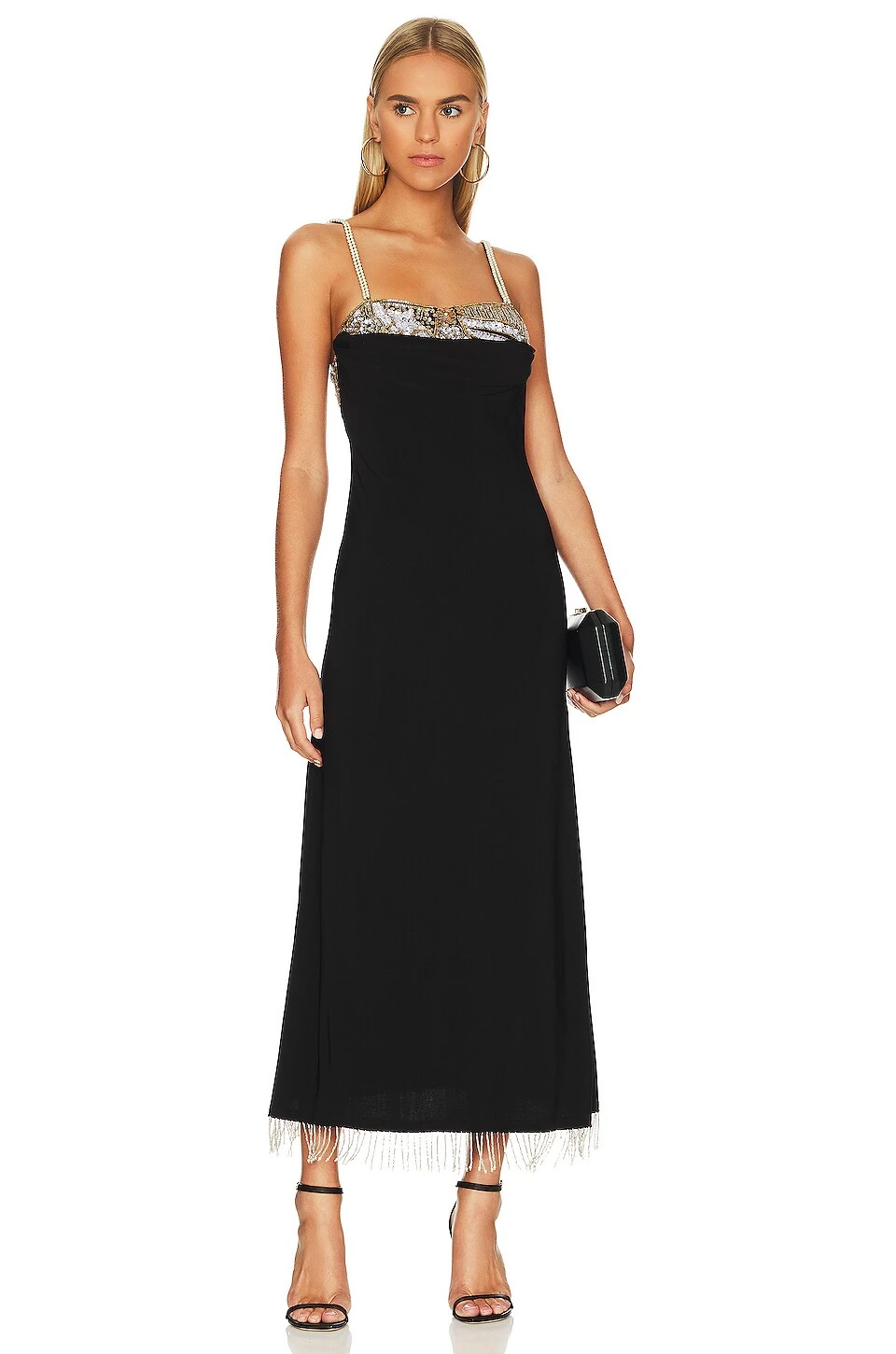 LoveShackFancy Wink Dress Black 3 LoveShackFancy Wink Dress Black