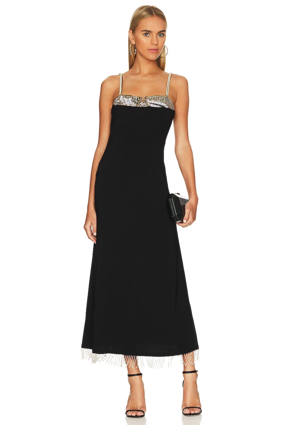 LoveShackFancy Wink Dress Black 6 LoveShackFancy Wink Dress Black - Image 4