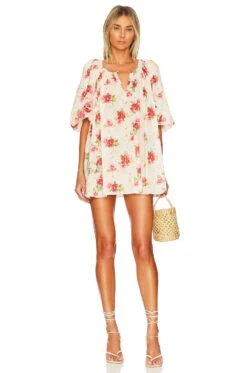 LoveShackFancy Este Tunic Island Vibes