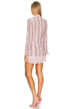 LoveShackFancy Moonstone Dress Blushing Pink -LoveShackFancy Shop LESH WD679 V3
