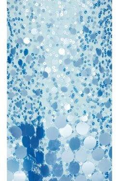 LoveShackFancy Lightning Dress Misty Blue -LoveShackFancy Shop LESH WD696 V4