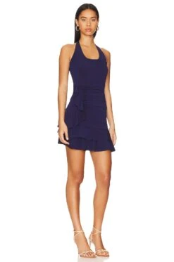 LoveShackFancy Lover Dress Midnight -LoveShackFancy Shop LESH WD701 V2