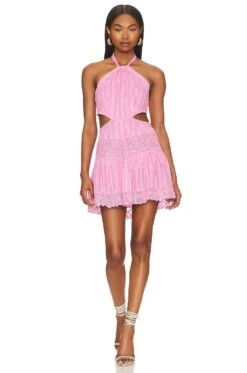 LoveShackFancy X REVOLVE Bohima Dress True White -LoveShackFancy Shop LESH WD730 V1