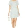 LoveShackFancy Amore Dress Baby Blue Promise -LoveShackFancy Shop LESH WD731 V1