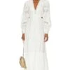 LoveShackFancy Aneesha Dress True White 1 LoveShackFancy Aneesha Dress True White -LoveShackFancy Shop LESH WD735 V1