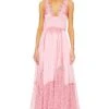 LoveShackFancy Mirette Gown Powder Pink -LoveShackFancy Shop LESH WD737 V1