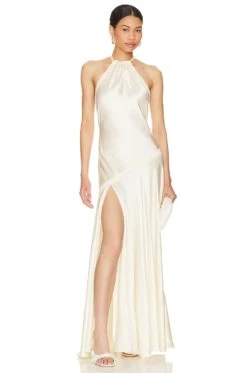 LoveShackFancy Braylon Gown Ivory