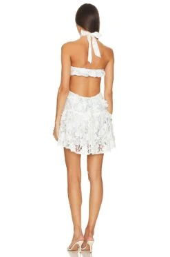 LoveShackFancy Bohima Dress Baby Blue Promise -LoveShackFancy Shop LESH WD739 V3