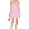 LoveShackFancy Minya Dress Millenial Pink -LoveShackFancy Shop LESH WD758 V1