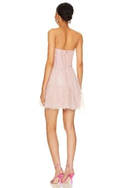 LoveShackFancy Marvella Dress Sweetheart Pink -LoveShackFancy Shop LESH WD760 V3