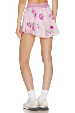 LoveShackFancy Balbino Skort Pink Ivy -LoveShackFancy Shop LESH WF12 V3