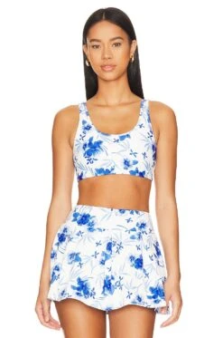 LoveShackFancy Ornice Bra Strong Current