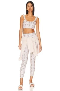 LoveShackFancy Palmira Bra Graham Cracker -LoveShackFancy Shop LESH WI11 V4