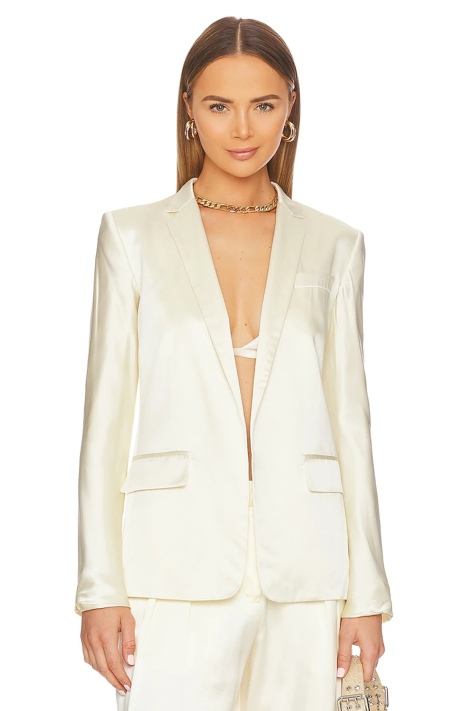 LoveShackFancy Astara Blazer Sweet Pink 7 LoveShackFancy Astara Blazer Sweet Pink - Image 5