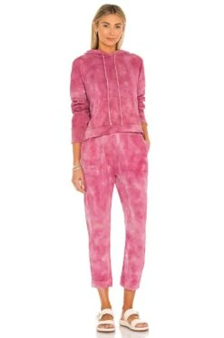 LoveShackFancy Blex Pant Bordeaux -LoveShackFancy Shop LESH WP22 V4