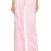 LoveShackFancy Cedric Cargo Pant Sweet Pink -LoveShackFancy Shop LESH WP41 V1