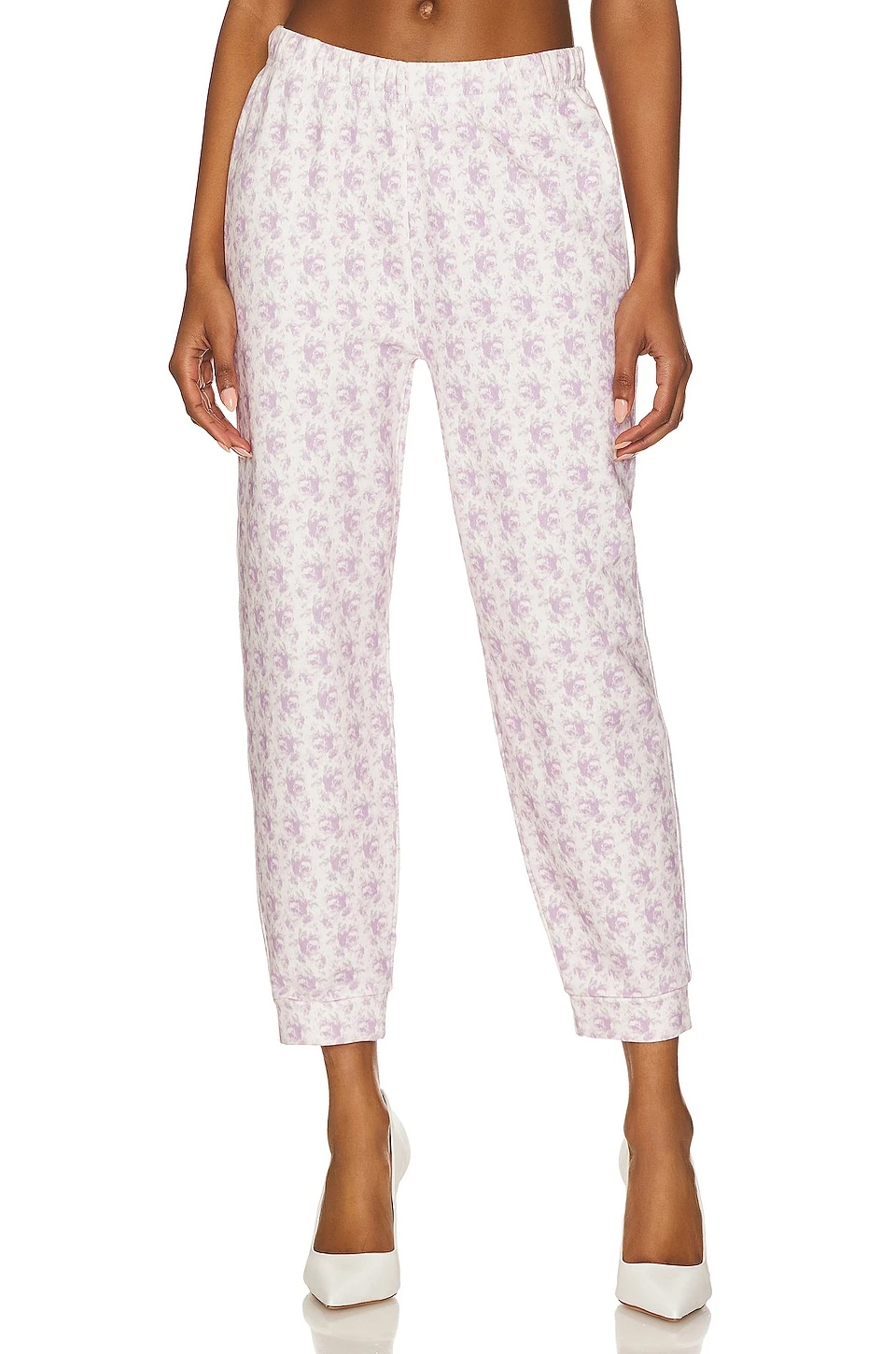 LoveShackFancy Amita Pant Violet Meadow 3 LoveShackFancy Amita Pant Violet Meadow