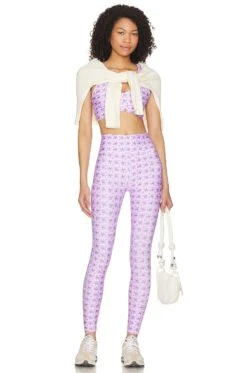 LoveShackFancy Jutta Legging Violet Meadow -LoveShackFancy Shop LESH WP43 V4