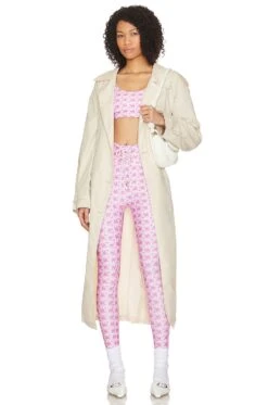 LoveShackFancy Postiana Lace Up Legging Rose Patch -LoveShackFancy Shop LESH WP44 V4