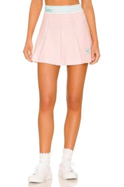 LoveShackFancy Roz Skirt Pink Sands