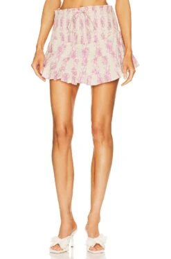 LoveShackFancy FALDA ALDANA French Lilac