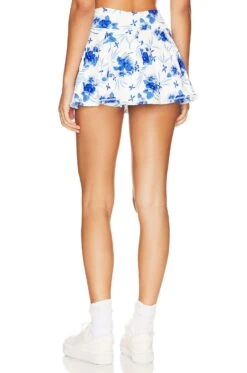 LoveShackFancy Nillma Skirt Strong Current -LoveShackFancy Shop LESH WQ285 V3