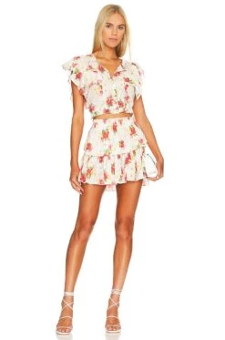 LoveShackFancy Nora Top Island Vibes -LoveShackFancy Shop LESH WS248 V4