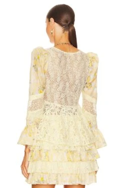 LoveShackFancy Priema Top Lemon Daydream -LoveShackFancy Shop LESH WS258 V3