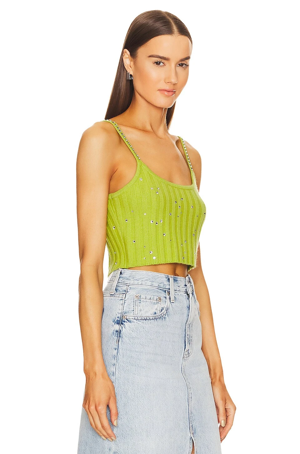 LoveShackFancy CAMISOLA CELMIRA Spring Leaf 4 LoveShackFancy CAMISOLA CELMIRA Spring Leaf - Image 2