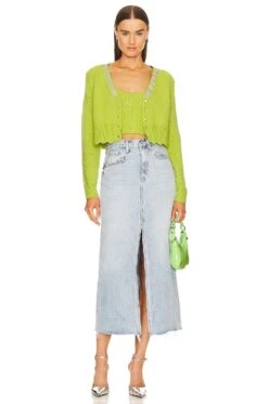 LoveShackFancy CAMISOLA CELMIRA Spring Leaf 10 LoveShackFancy CAMISOLA CELMIRA Spring Leaf -LoveShackFancy Shop LESH WS260 V4