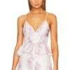 LoveShackFancy Tavin Top French Lilac -LoveShackFancy Shop LESH WS263 V1