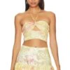 LoveShackFancy Balton Top Yellow Melon -LoveShackFancy Shop LESH WS273 V1