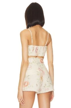 LoveShackFancy Emmalou Top Burnt Orange -LoveShackFancy Shop LESH WS275 V3