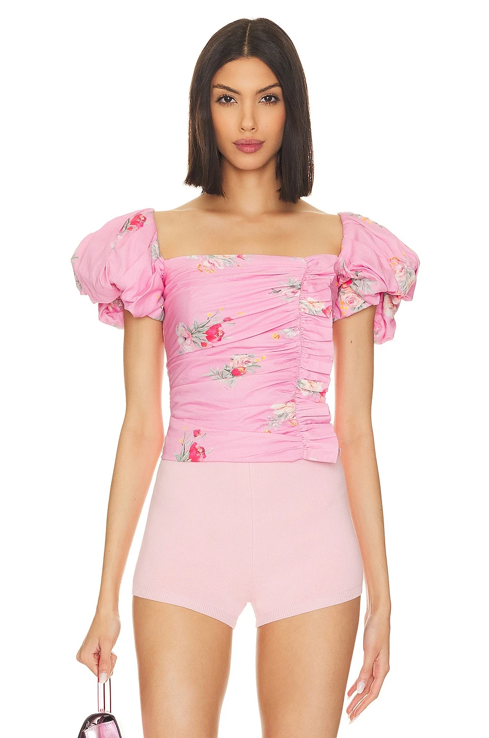 LoveShackFancy ТОП DALIMA Pink Parade 3 LoveShackFancy ТОП DALIMA Pink Parade