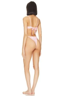 LoveShackFancy Aniya Bikini Set Pink Angel -LoveShackFancy Shop LESH WX71 V3