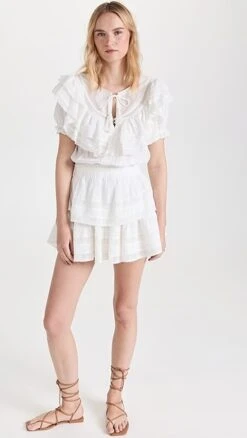 LoveShackFancy Liv Dress -LoveShackFancy Shop lshac3028412926 1652907695772 2 0. UX357 QL90