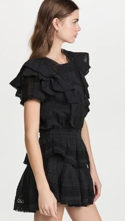 LoveShackFancy Stella Dress -LoveShackFancy Shop lshac309481071b 1635181572863 2 0. UX357 QL90