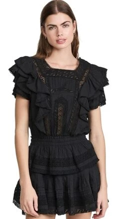 LoveShackFancy Stella Dress -LoveShackFancy Shop lshac309481071b 1635181573272 2 0. UX357 QL90