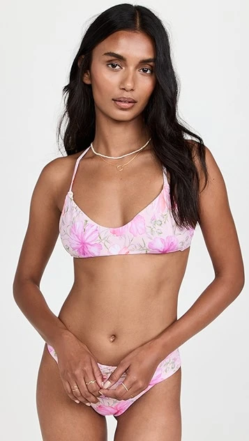 LoveShackFancy X Hurley Reversible Adjustable Top 3 LoveShackFancy X Hurley Reversible Adjustable Top