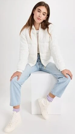 LoveShackFancy Andora Bomber Jacket 12 LoveShackFancy Andora Bomber Jacket -LoveShackFancy Shop lshac3105810d92 1661894624354 2 0. UX357 QL90