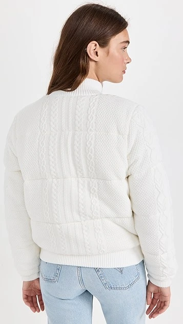 LoveShackFancy Andora Bomber Jacket 4 LoveShackFancy Andora Bomber Jacket - Image 2