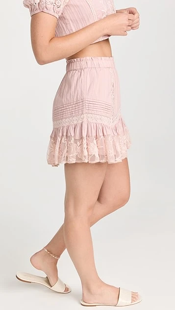 LoveShackFancy Eilish Skirt 5 LoveShackFancy Eilish Skirt - Image 3