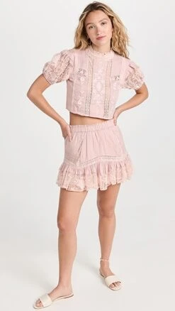 LoveShackFancy Eilish Skirt 12 LoveShackFancy Eilish Skirt -LoveShackFancy Shop lshac31062135a3 1660838362184 2 0. UX357 QL90