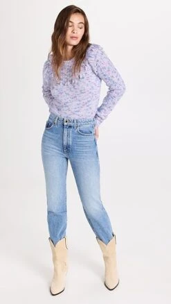 LoveShackFancy Koru Pullover Sweater -LoveShackFancy Shop lshac310661e3b4 1665160225923 2 0. UX357 QL90